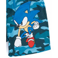 Blue - Side - Sonic The Hedgehog Boys Swim Shorts