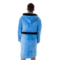 Blue - Back - Star Trek Mens Logo Bathrobe