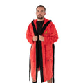 Red - Front - Star Trek Mens Logo Bathrobe