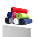 Fuchsia - Side - SOLS Atoll Microfiber Hand Towel