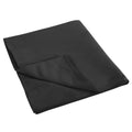 Black - Back - SOLS Atoll 70 Microfiber Bath Towel