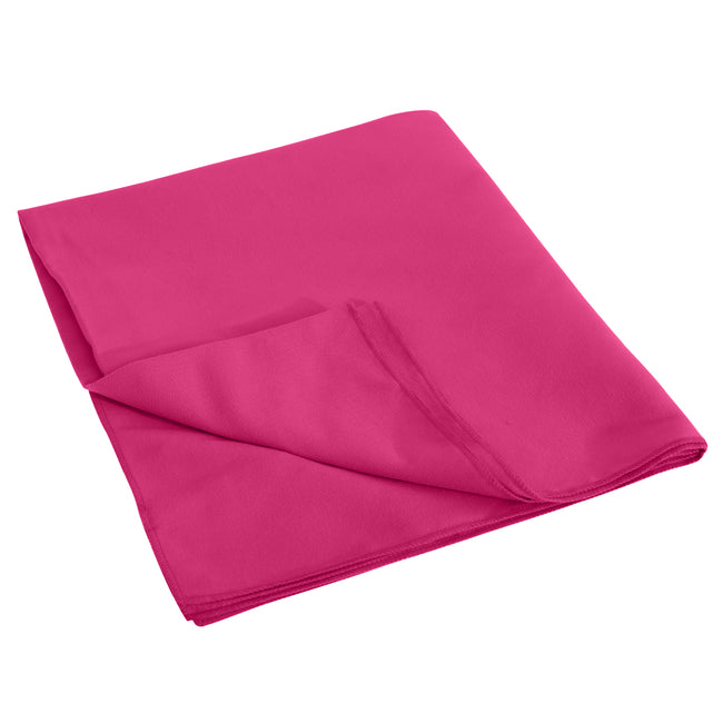 Fuchsia - Front - SOLS Atoll 70 Microfiber Bath Towel