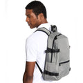 Gray Marl - Pack Shot - SOLS Unisex Wall Street Padded Backpack