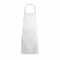 White - Front - SOLS Unisex Gramercy Bib Apron