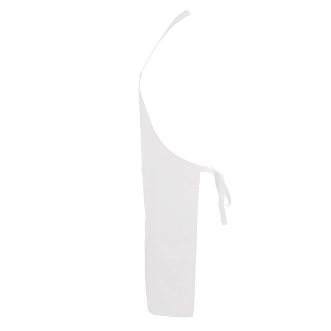 White - Back - SOLS Unisex Gramercy Bib Apron