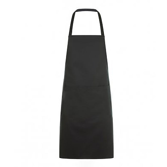 Dark Gray - Front - SOLS Unisex Gramercy Bib Apron