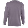 Gray - Back - SOLS Unisex Supreme Sweatshirt