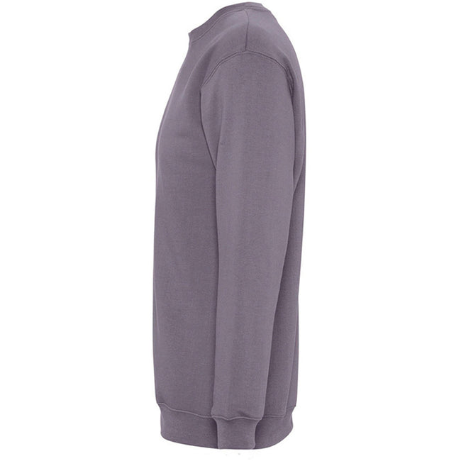 Gray - Side - SOLS Unisex Supreme Sweatshirt