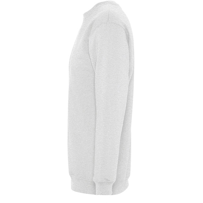 Ash - Side - SOLS Unisex Supreme Sweatshirt