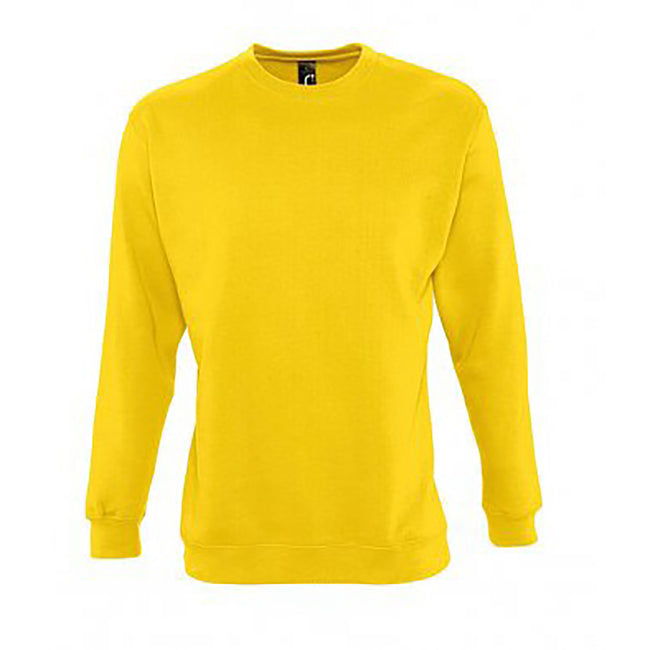 Gold - Front - SOLS Unisex Supreme Sweatshirt