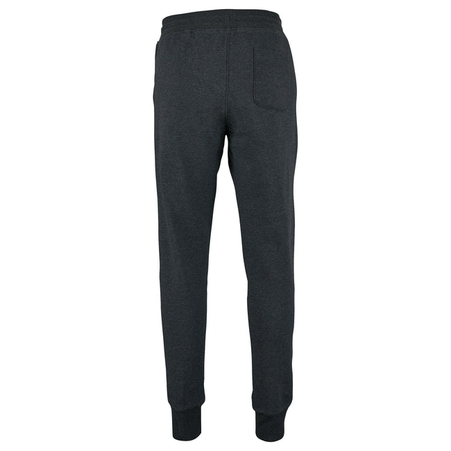 Charcoal Marl - Side - SOLS Mens Jake Slim Fit Jogging Bottoms