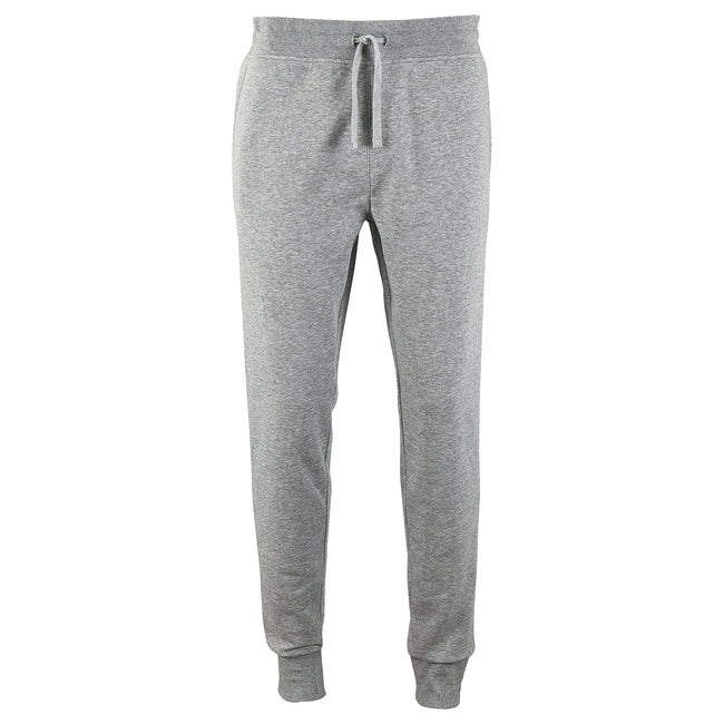 Gray Marl - Front - SOLS Mens Jake Slim Fit Jogging Bottoms