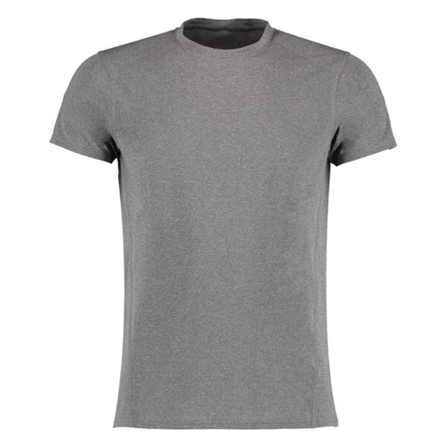 Gray Melange - Front - Gamegear Mens Compact Stretch Performance T-Shirt