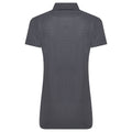 Solid Grey - Back - PRO RTX Womens-Ladies Pro Polyester Polo Shirt