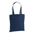 French Navy - Front - Westford Mill Premium Cotton Tote Bag