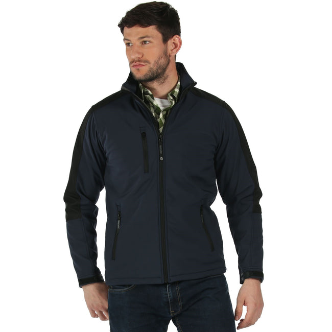 Seal Grey-Black - Side - Regatta Hydroforce Soft Shell Jacket