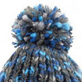 Glacier Twist - Back - Beechfield Adults Twister Pom Pom Beanie
