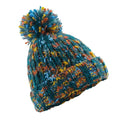Retro Twist - Front - Beechfield Adults Twister Pom Pom Beanie