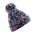 Candy Twist - Front - Beechfield Adults Twister Pom Pom Beanie