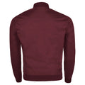 Oxblood - Back - SOLS Unisex Roscose Bomber Jacket
