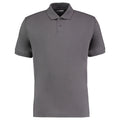 Charcoal Gray - Front - Kustom Kit Mens Regular Fit Workforce Pique Polo Shirt