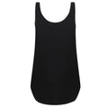 Black - Back - Skinni Fit Womens-Ladies Slounge Undershirt