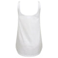 White - Back - Skinni Fit Womens-Ladies Slounge Undershirt