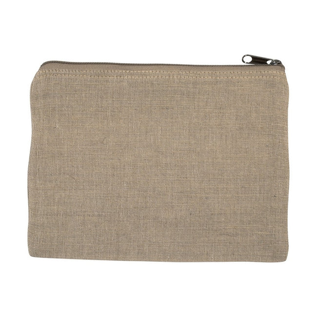 Natural - Front - Kimood Juco Pouch