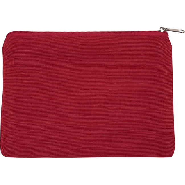 Crimson Red - Front - Kimood Juco Pouch