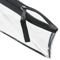 Clear-Black - Side - BagBase Clear Grab Pouch