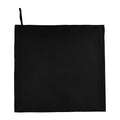 Black - Front - SOLS Atoll 100 Microfiber Bath Sheet