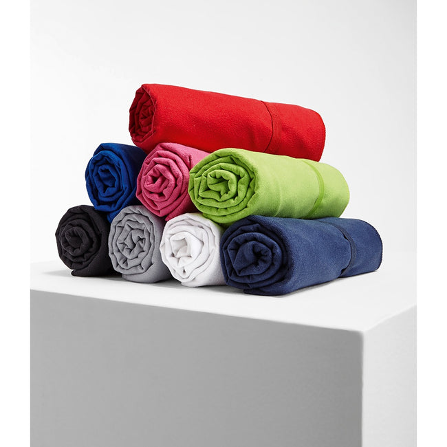 French Navy - Side - SOLS Atoll 100 Microfiber Bath Sheet