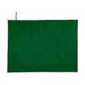 Bottle Green - Front - SOLS Atoll 100 Microfiber Bath Sheet