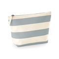 Natural-Gray - Front - Westford Mill Nautical Accessory Bag