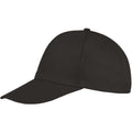 Dark Gray - Side - SOLS Unisex Buzz 5 Panel Baseball Cap