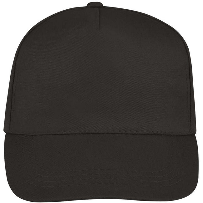 Dark Gray - Lifestyle - SOLS Unisex Buzz 5 Panel Baseball Cap