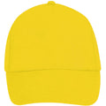 Gold - Lifestyle - SOLS Unisex Buzz 5 Panel Baseball Cap