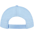 Sky Blue - Back - SOLS Unisex Buzz 5 Panel Baseball Cap