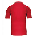 Sporty Red - Back - Proact Adults Unisex Surf T-Shirt