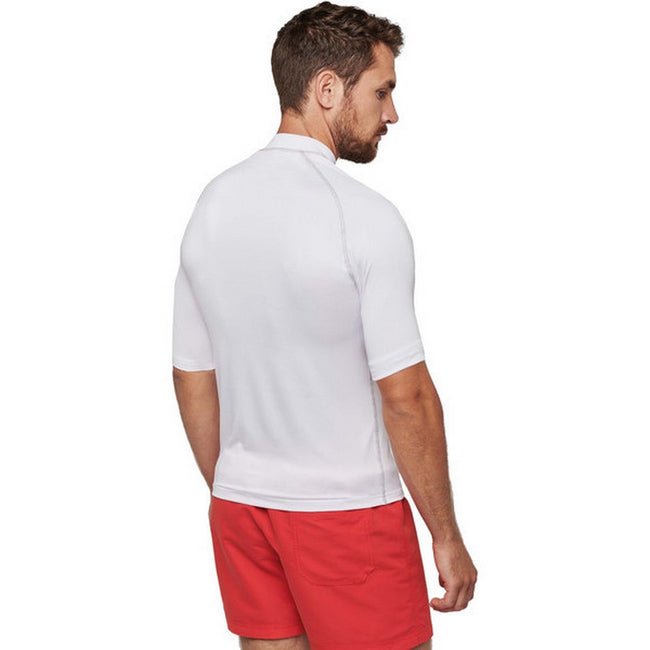 White - Side - Proact Adults Unisex Surf T-Shirt