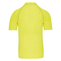 Fluorescent Yellow - Back - Proact Adults Unisex Surf T-Shirt