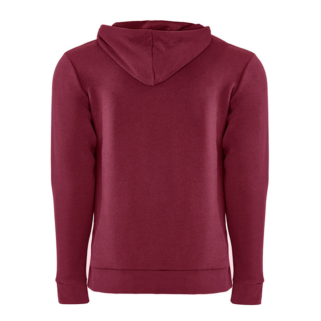 Maroon - Back - Next Level Unisex Fleece Pullover Hoodie