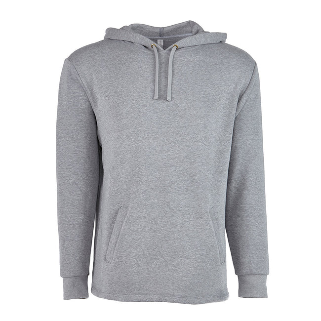 Heather Gray - Front - Next Level Adults Unisex PCH Pullover Hoodie