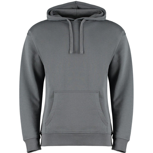 Dark Gray - Front - Kustom Kit Mens Hoodie