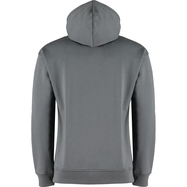 Dark Gray - Back - Kustom Kit Mens Hoodie