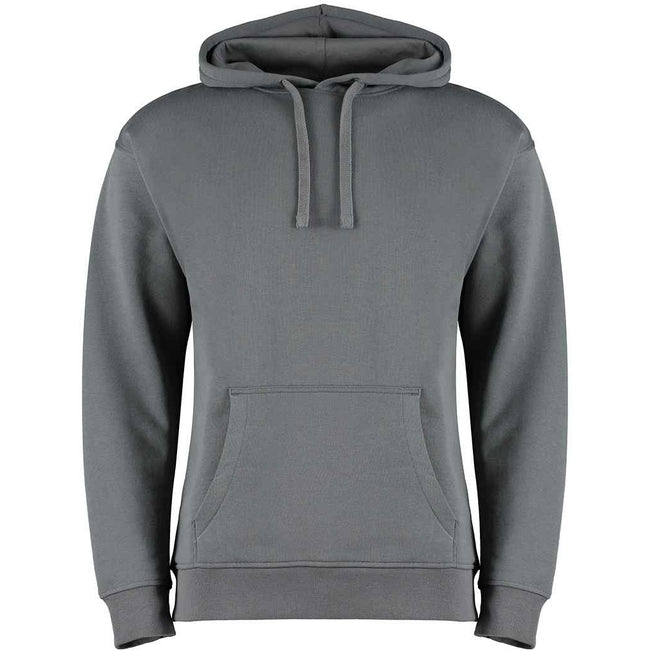 Dark Gray - Side - Kustom Kit Mens Hoodie