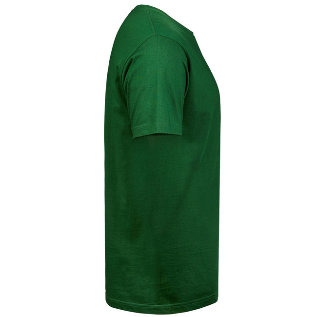 Forest Green - Side - Tee Jays Mens Sof T-Shirt