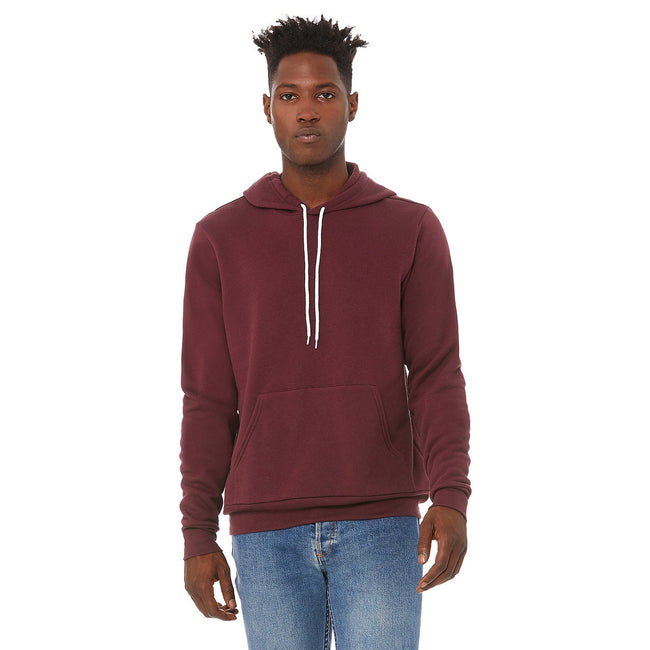 Maroon - Lifestyle - Canvas Unisex Pullover Hoodie