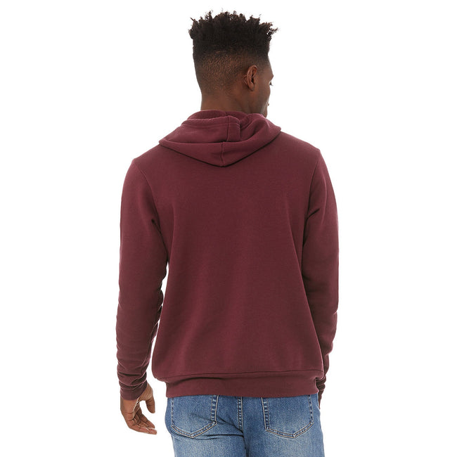 Maroon - Pack Shot - Canvas Unisex Pullover Hoodie