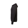 Dark Gray Heather - Side - Canvas Unisex Pullover Hoodie